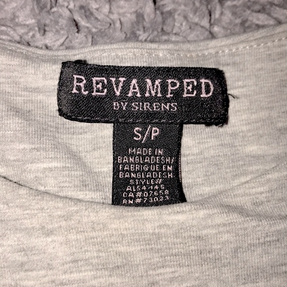 Revamped Grey Halter Top - Picture 3 of 4